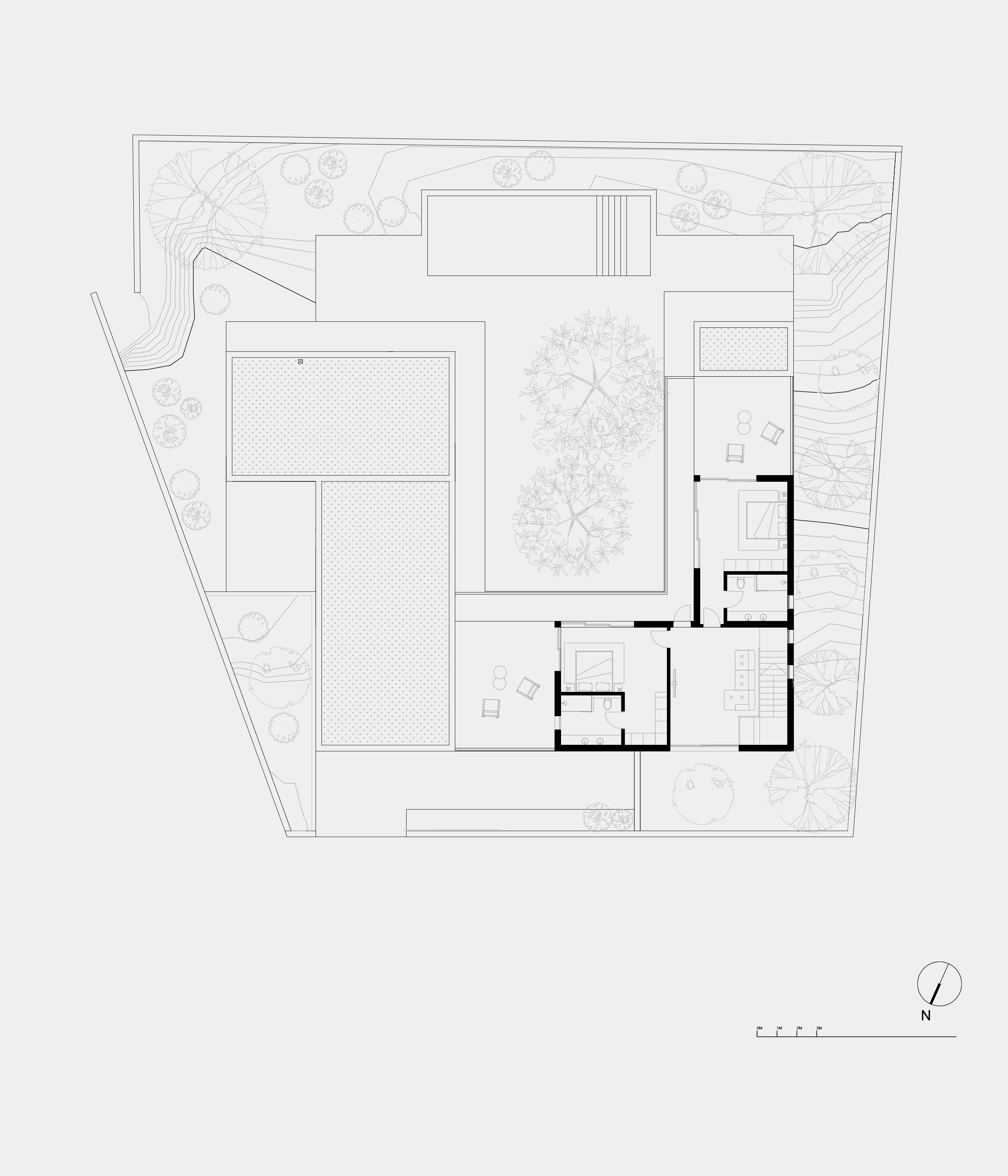IA2035 - PATIO HOUSE - First Floor, Proposed General Arrangment 